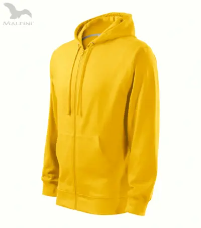 Bluza męska Malfini Trendy Zipper 410 z haftem komputerowym