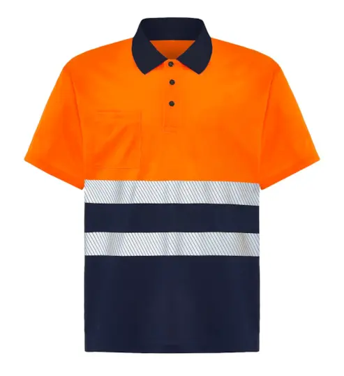 Koszulka polo JHK HV02U00 z haftem komputerowym