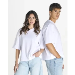Stylowa koszulka typu oversize LADY REGULAR LS PREMIUM z haftem